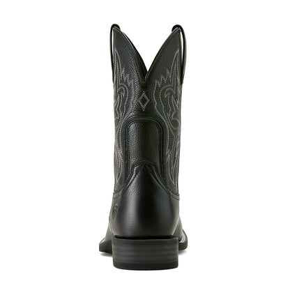 Ariat Mens Western Big Rig Wide Square Toe Cowboy Boot – Comfortable Durable Leather Work Boot