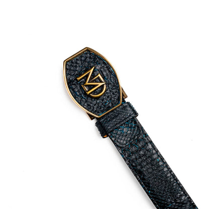Marco Di Milano Arkansas Belt Black / Blue
