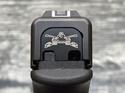 Milspin ARMY Slide Back Plates (Over 100 Emblems)