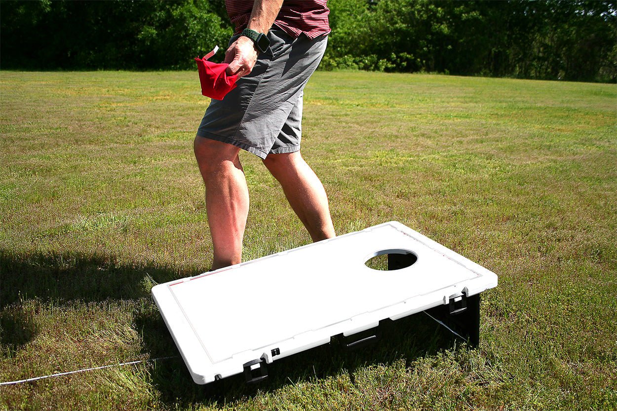 Around the Campfire Baggo Bean Bag Toss Portable 2x3 Cornhole Game - Angler's Pro Tackle & Outdoors