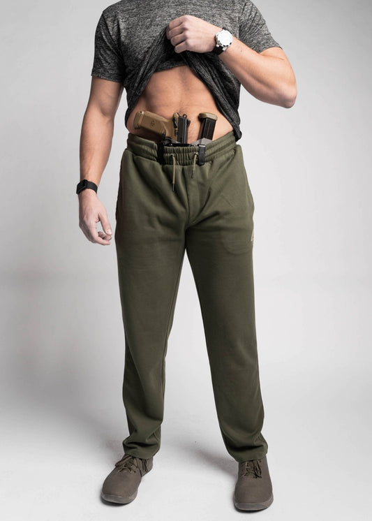 Arrowhead Tactical Carrier Sweatpants - Army Green - Angler's Pro Tackle & Outdoors