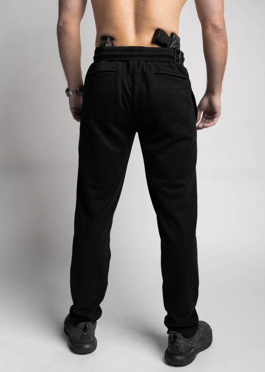 Arrowhead Tactical Carrier Sweatpants - Midnight Black - Angler's Pro Tackle & Outdoors