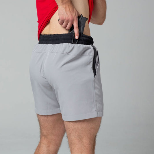 Arrowhead Tactical Carrier Training Shorts - Ingot Grey 5" - Angler's Pro Tackle & Outdoors