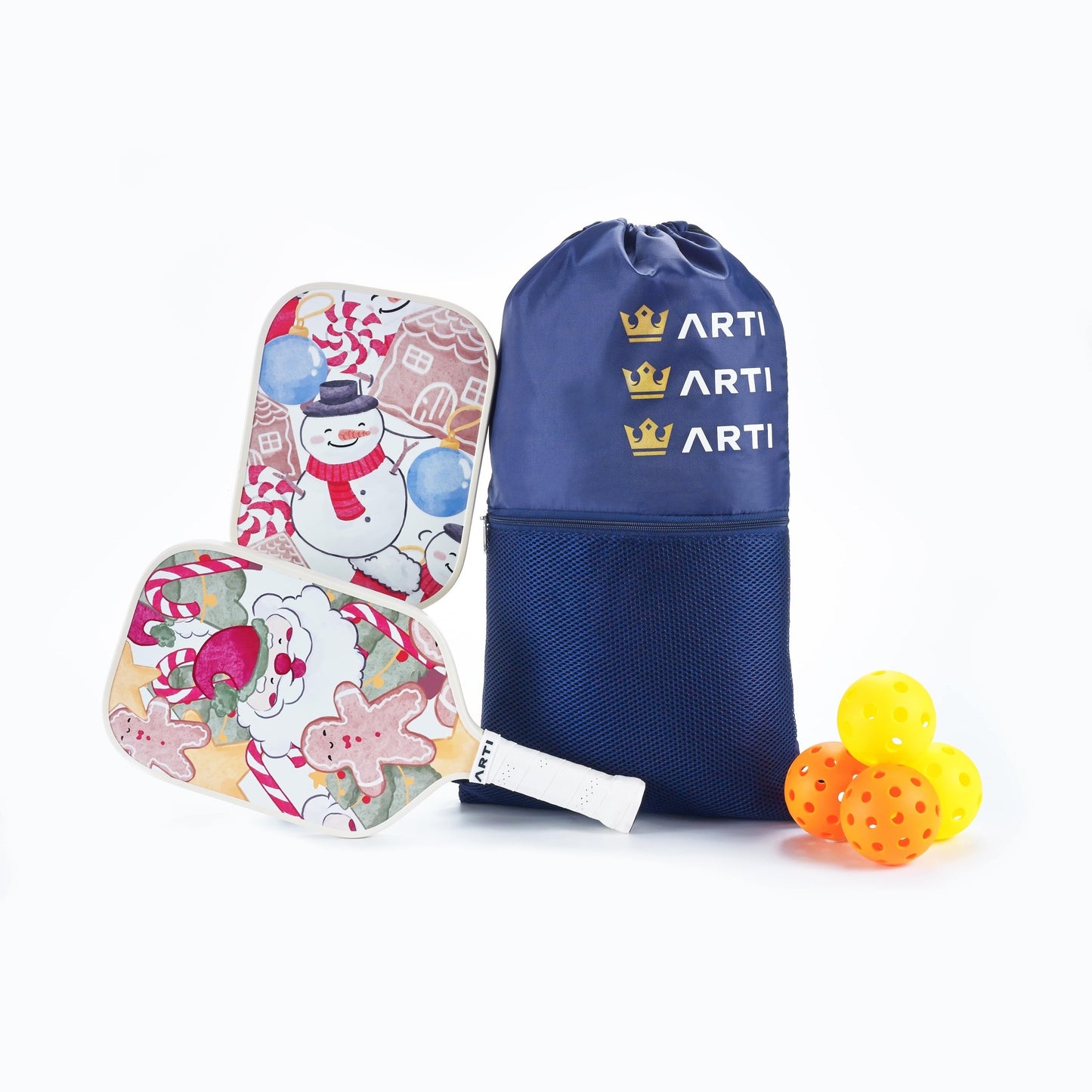 ARTI Fiberglass "Christmas Edition" Pickleball Paddle set - Angler's Pro Tackle & Outdoors