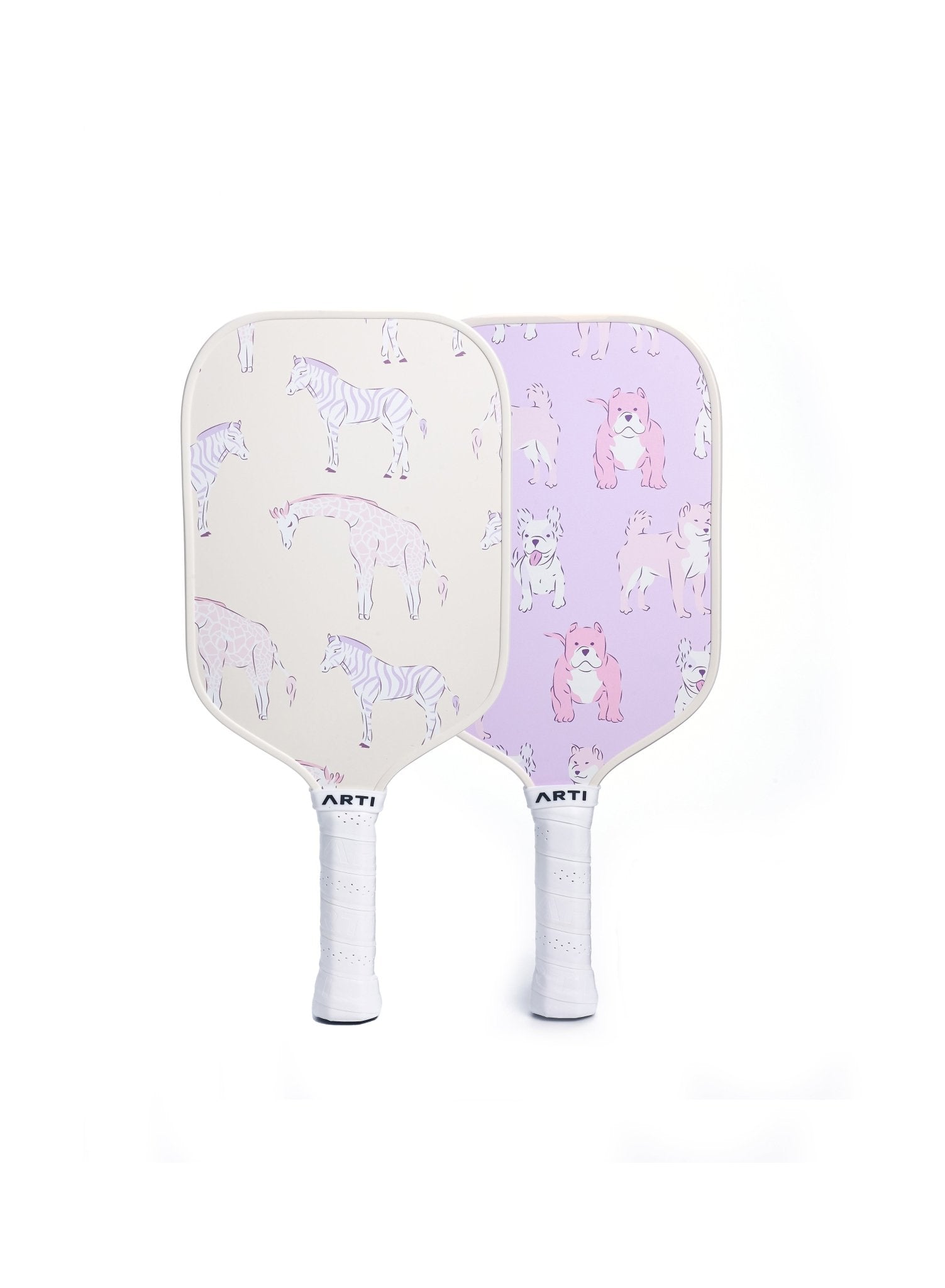 ARTI Fiberglass "Dogs & Giraffes" Pickleball Paddle Set - Angler's Pro Tackle & Outdoors