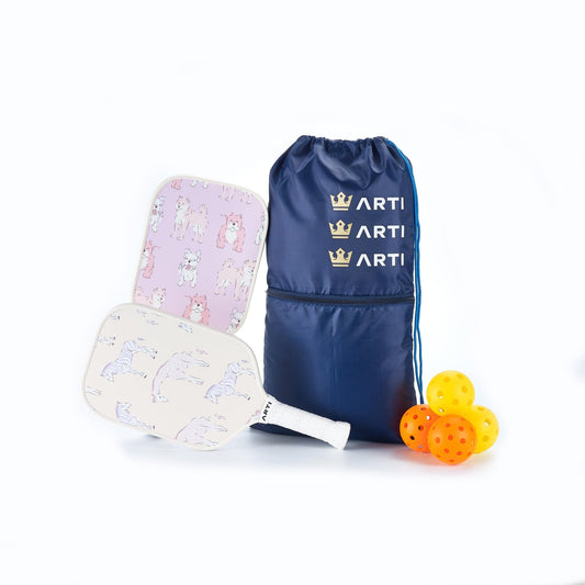 ARTI Fiberglass "Dogs & Giraffes" Pickleball Paddle Set - Angler's Pro Tackle & Outdoors