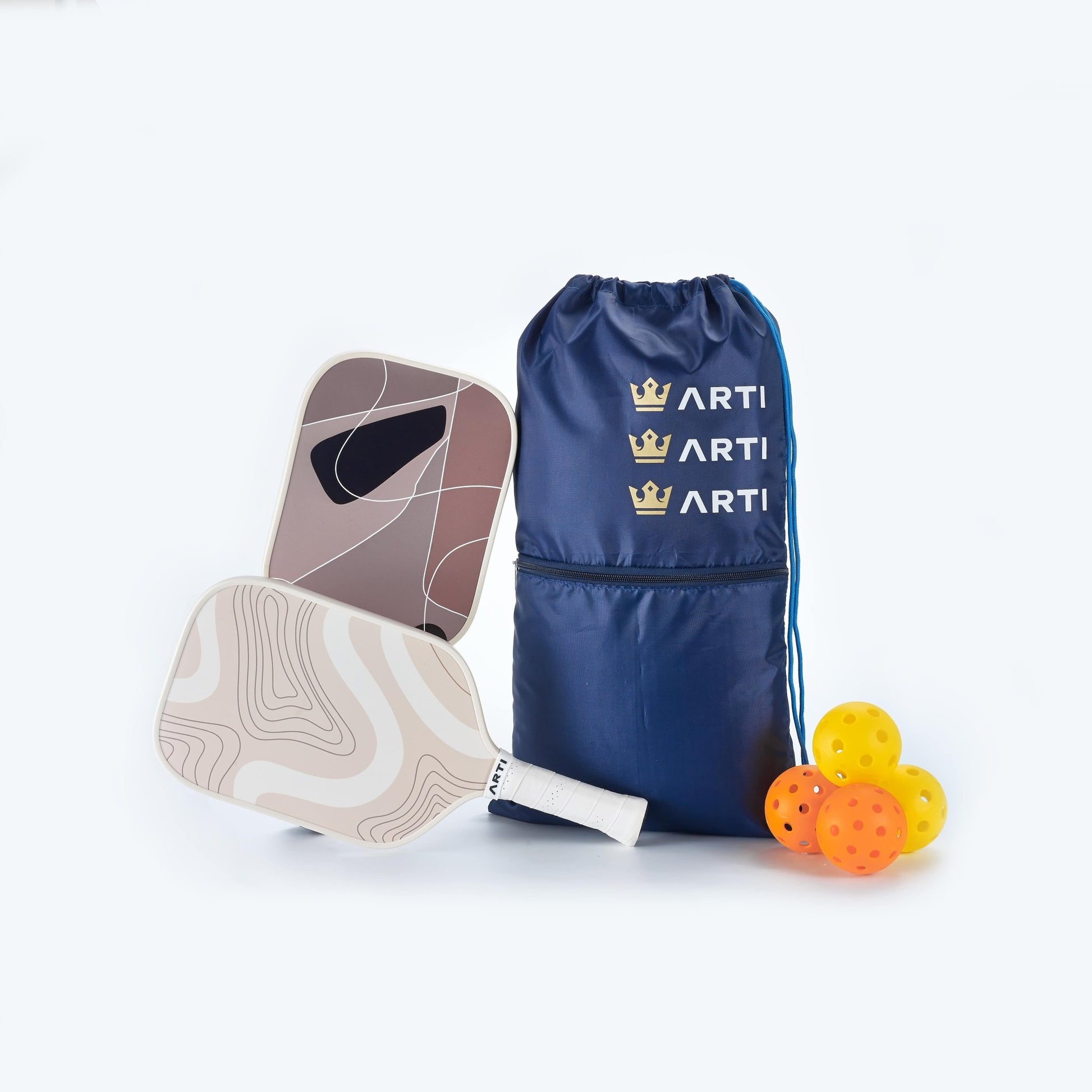 ARTI Fiberglass "Sandstorm" Pickleball Paddle Set - Angler's Pro Tackle & Outdoors