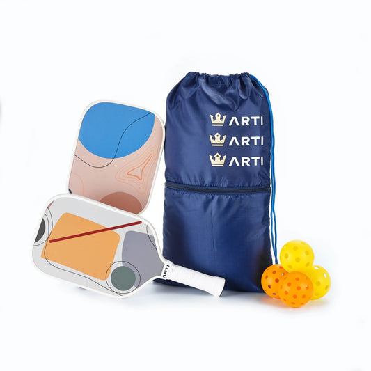 ARTI Fiberglass"Horizon Duo" Pickleball Paddle Set - Angler's Pro Tackle & Outdoors