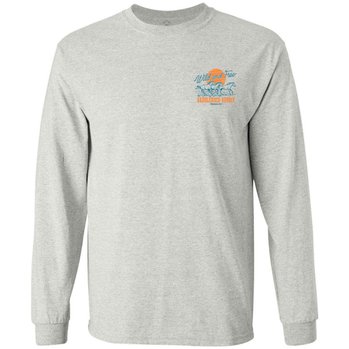 Saddleback Wild and Free Long Sleeve Tee