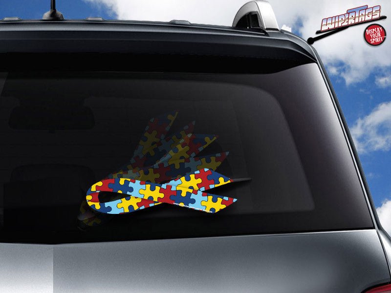 Autism Awareness Ribbon WiperTag - Angler's Pro Tackle & Outdoors