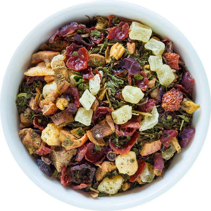 August Uncommon Tea Capri - Honeydew Melon Mint Tea (Caffeine Free)