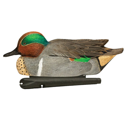 Avian X Topflight Green - Winged Teal Duck, Floating Decoys, Set of 12, Multicolor - Angler's Pro Tackle & Outdoors