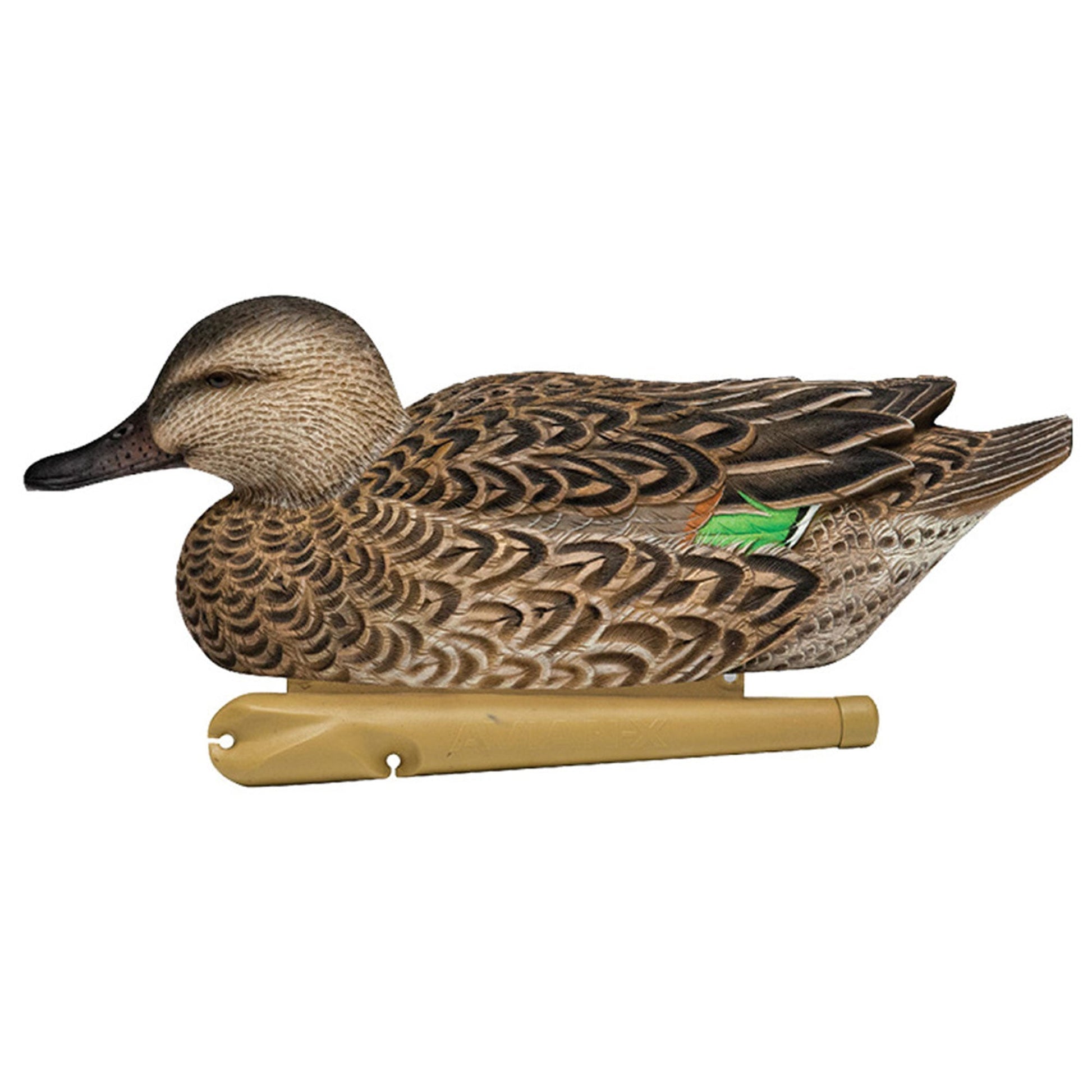 Avian X Topflight Green - Winged Teal Duck, Floating Decoys, Set of 12, Multicolor - Angler's Pro Tackle & Outdoors