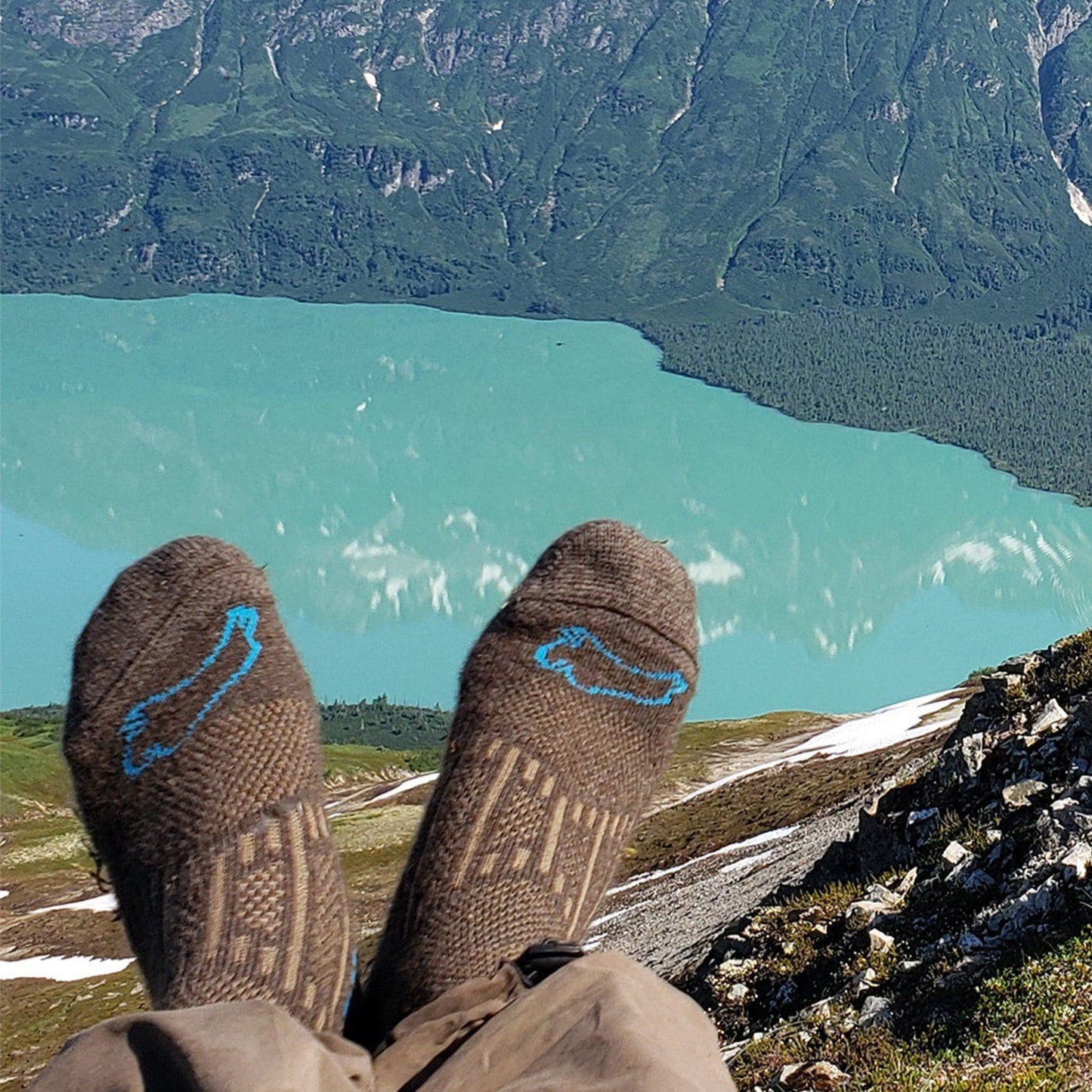 The Buffalo Wool Co. The B.O.S.S. - Ultralight Gear Short Sock