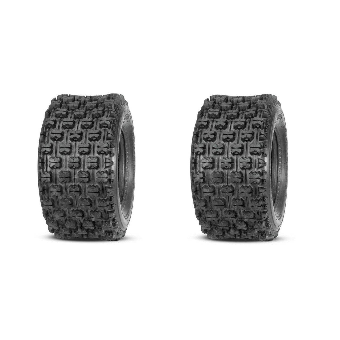 Lionparts Powersports (Pair) 2 Quadboss Sport ATV Rear Tires 20X10X9 20X10-9 4 PLY QBT739