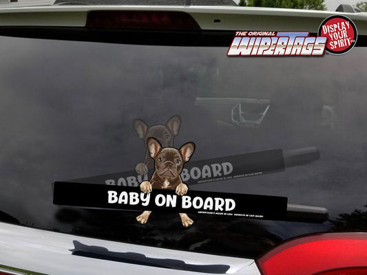 Baby on Board Frenchie WiperTags - Angler's Pro Tackle & Outdoors