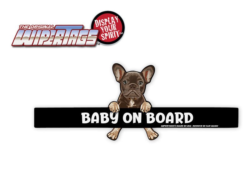 Baby on Board Frenchie WiperTags - Angler's Pro Tackle & Outdoors