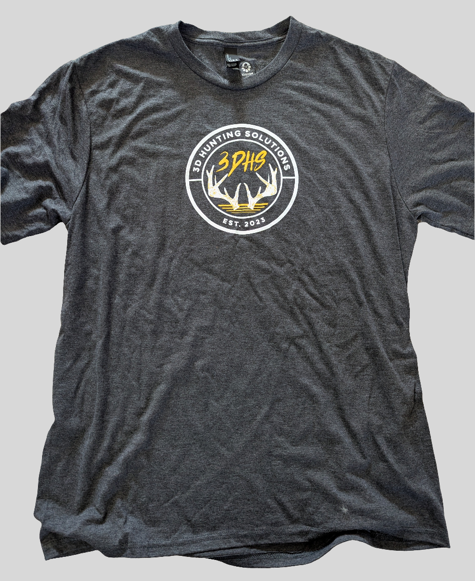 3D Hunting Solutions Antler Script T-Shirt