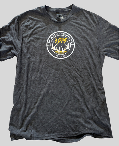 3D Hunting Solutions Antler Script T-Shirt