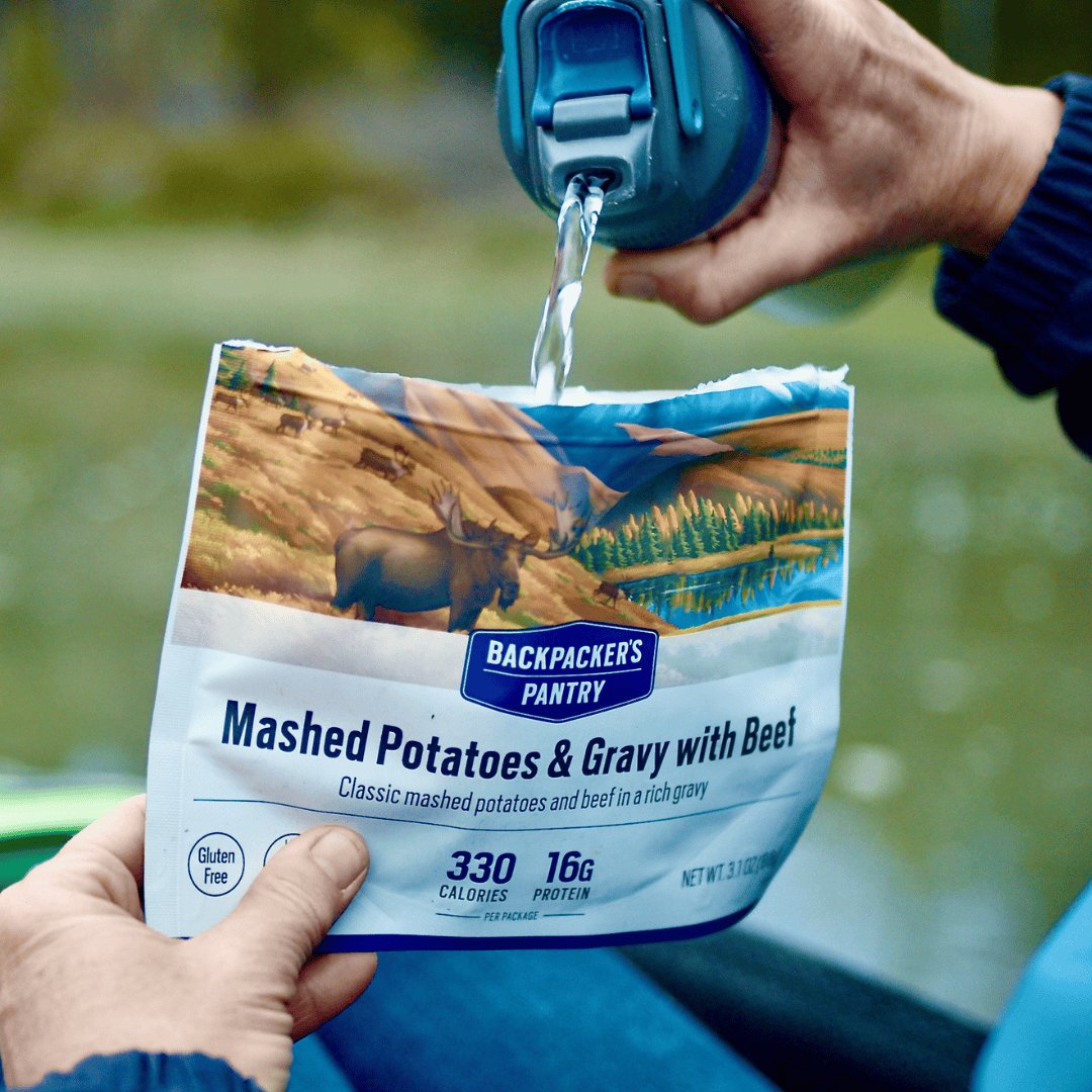 Backpacker's Pantry Mashed Potatoes & Gravy with Beef - Angler's Pro Tackle & Outdoors