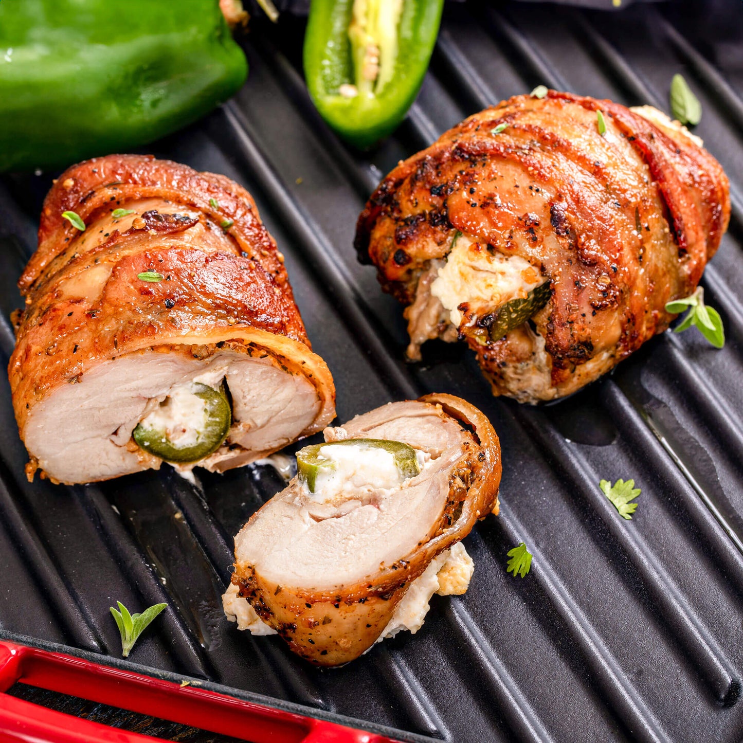 Pig of the Month BBQ *Limited Drop* Bacon Wrapped Stuffed Chicken Breasts
