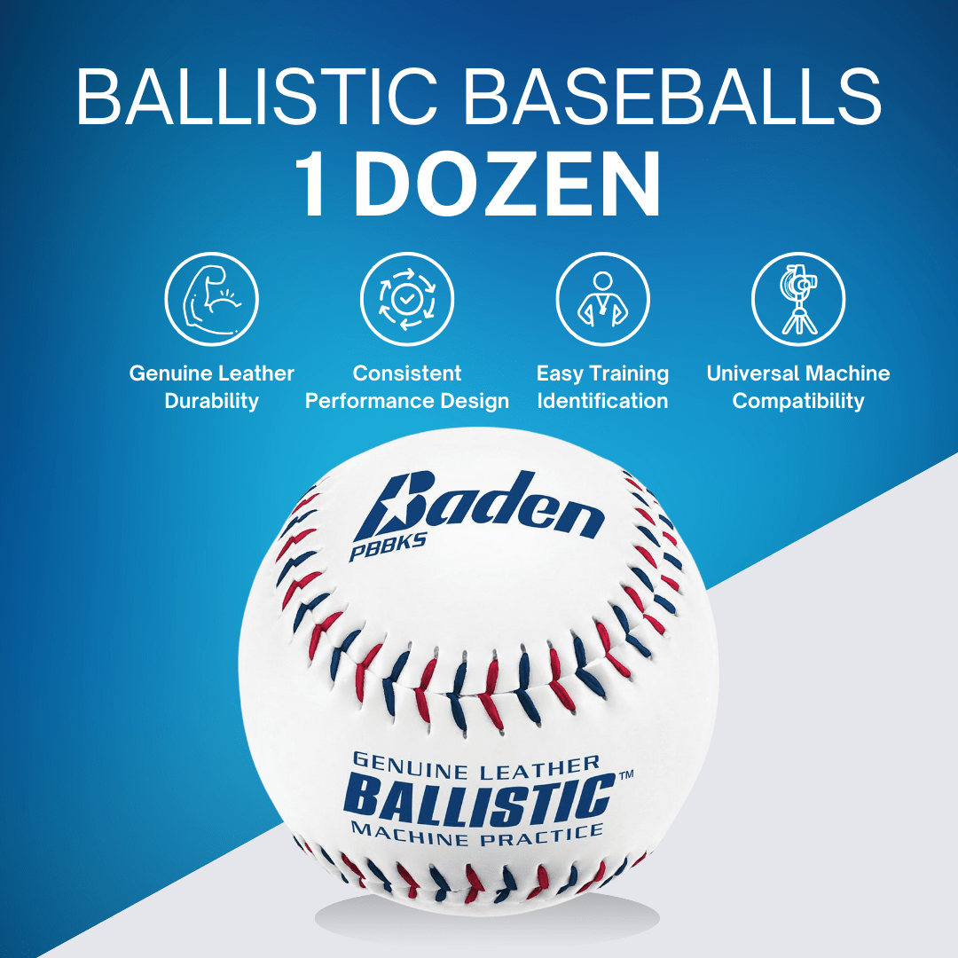 Baden Sports Ballistic Baseballs - 1 dozen - Angler's Pro Tackle & Outdoors