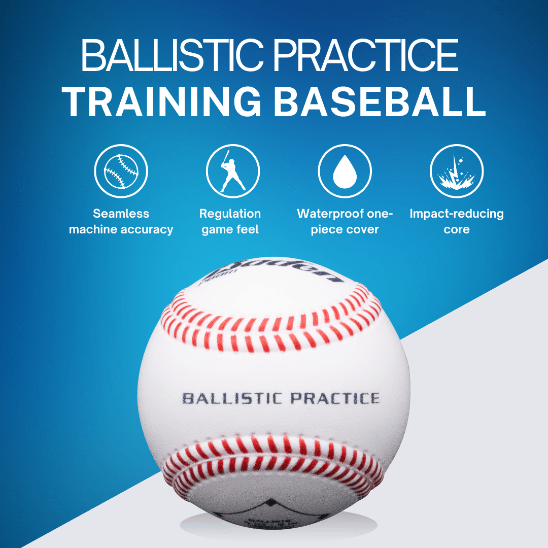 Baden Sports Ballistic Machine Pitch & Batting Practice Training Baseball - Angler's Pro Tackle & Outdoors