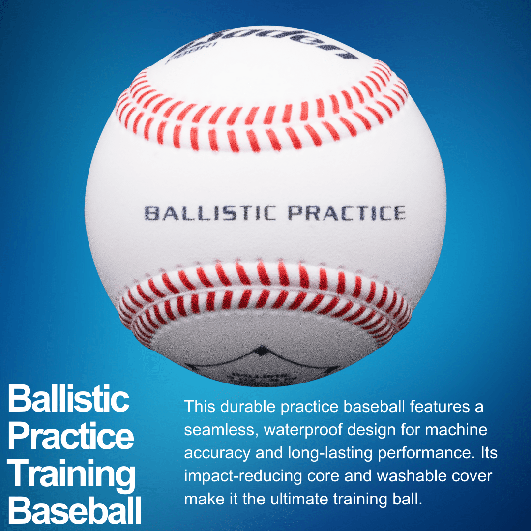 Baden Sports Ballistic Machine Pitch & Batting Practice Training Baseball - Angler's Pro Tackle & Outdoors