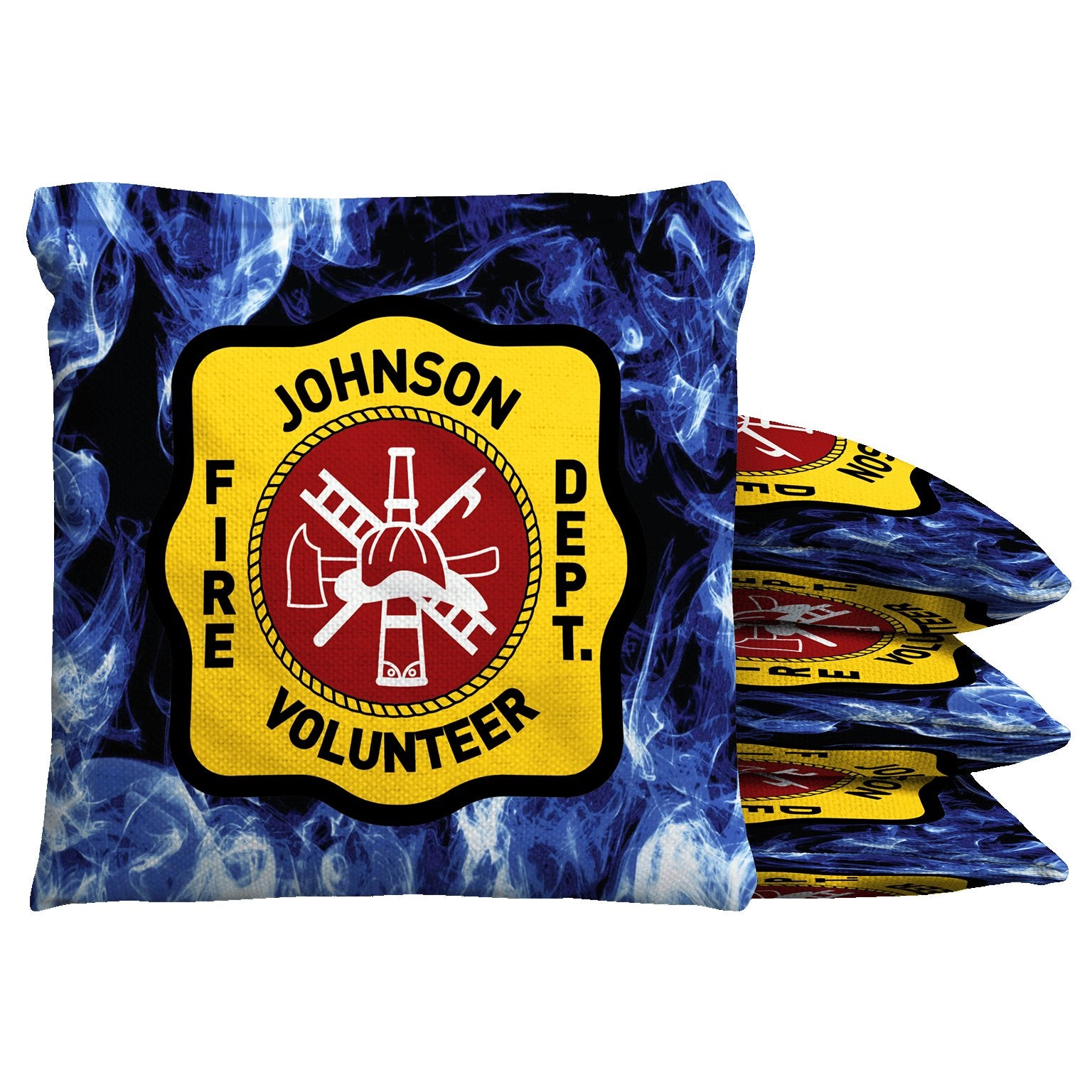 Baggo Fire Department Shield Cornhole Bean Bag Toss Bags (set of 8) - Angler's Pro Tackle & Outdoors