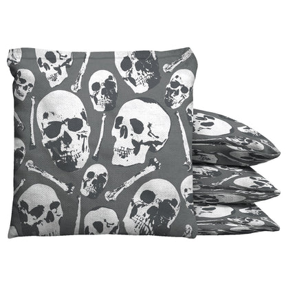 Baggo Skull Pattern Cornhole Bean Bag Toss Bags (set of 8) - Angler's Pro Tackle & Outdoors