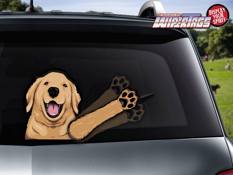 Bailey Golden Retriever Dog Waving - Angler's Pro Tackle & Outdoors