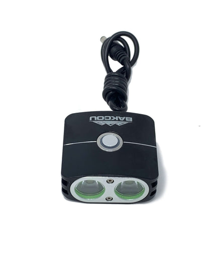 Bakcou 2200 Lumen GoPro Mount Electric Bike Headlight - Angler's Pro Tackle & Outdoors