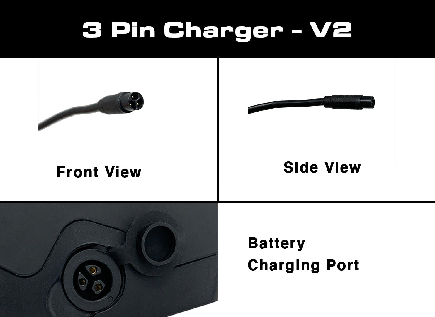 Bakcou 48V 2 Amp Charger - Angler's Pro Tackle & Outdoors