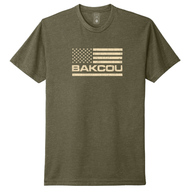 Bakcou Desert Flag Tee - Angler's Pro Tackle & Outdoors