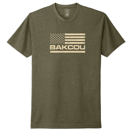Bakcou Desert Flag Tee - Angler's Pro Tackle & Outdoors