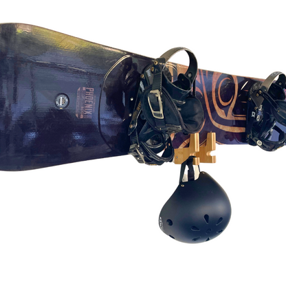 COR Surf Bamboo Skate & Snowboard Wall Rack