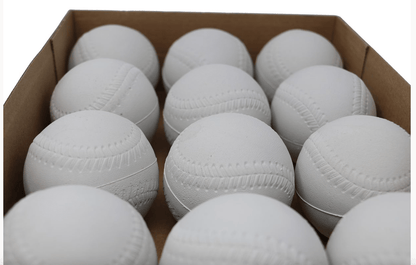Barnett A - 119 baseball balls for throwing machine, size 9'', white, 12 pieces - Angler's Pro Tackle & Outdoors