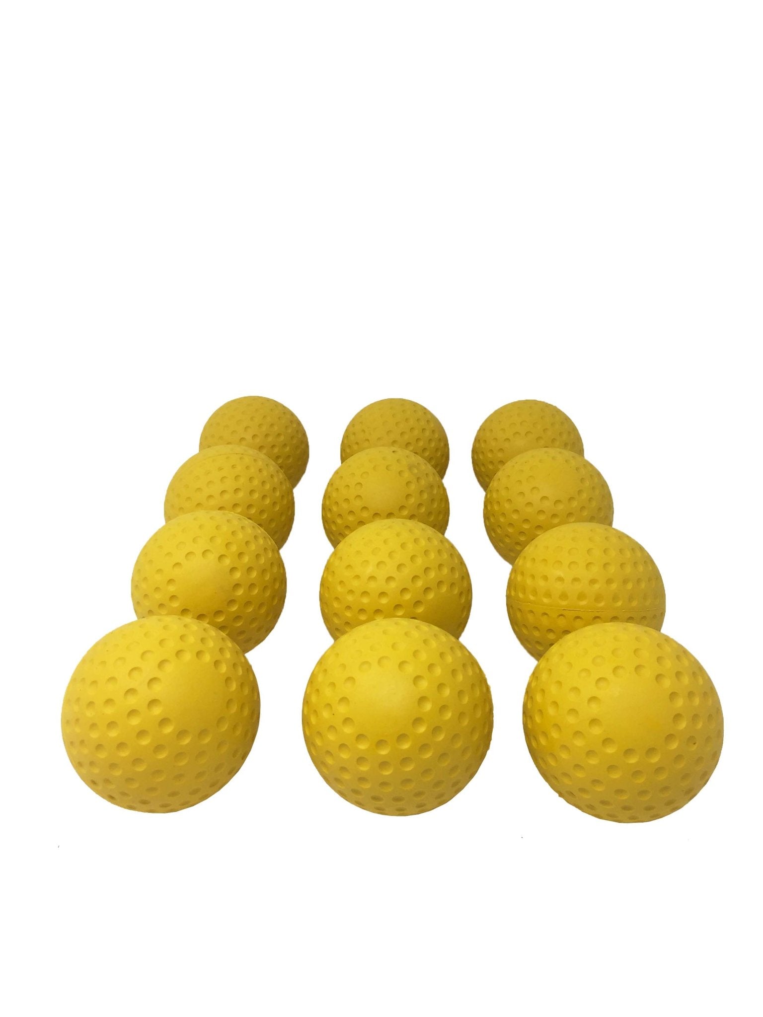 Barnett A - 123 baseball balls for throwing machine, size 9'', red/yellow, 12 pieces - Angler's Pro Tackle & Outdoors