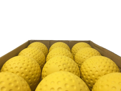 Barnett A - 123 baseball balls for throwing machine, size 9'', red/yellow, 12 pieces - Angler's Pro Tackle & Outdoors