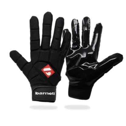 Barnett FKG - 03 High level linebacker football gloves, LB,RB,TE, Black - Angler's Pro Tackle & Outdoors