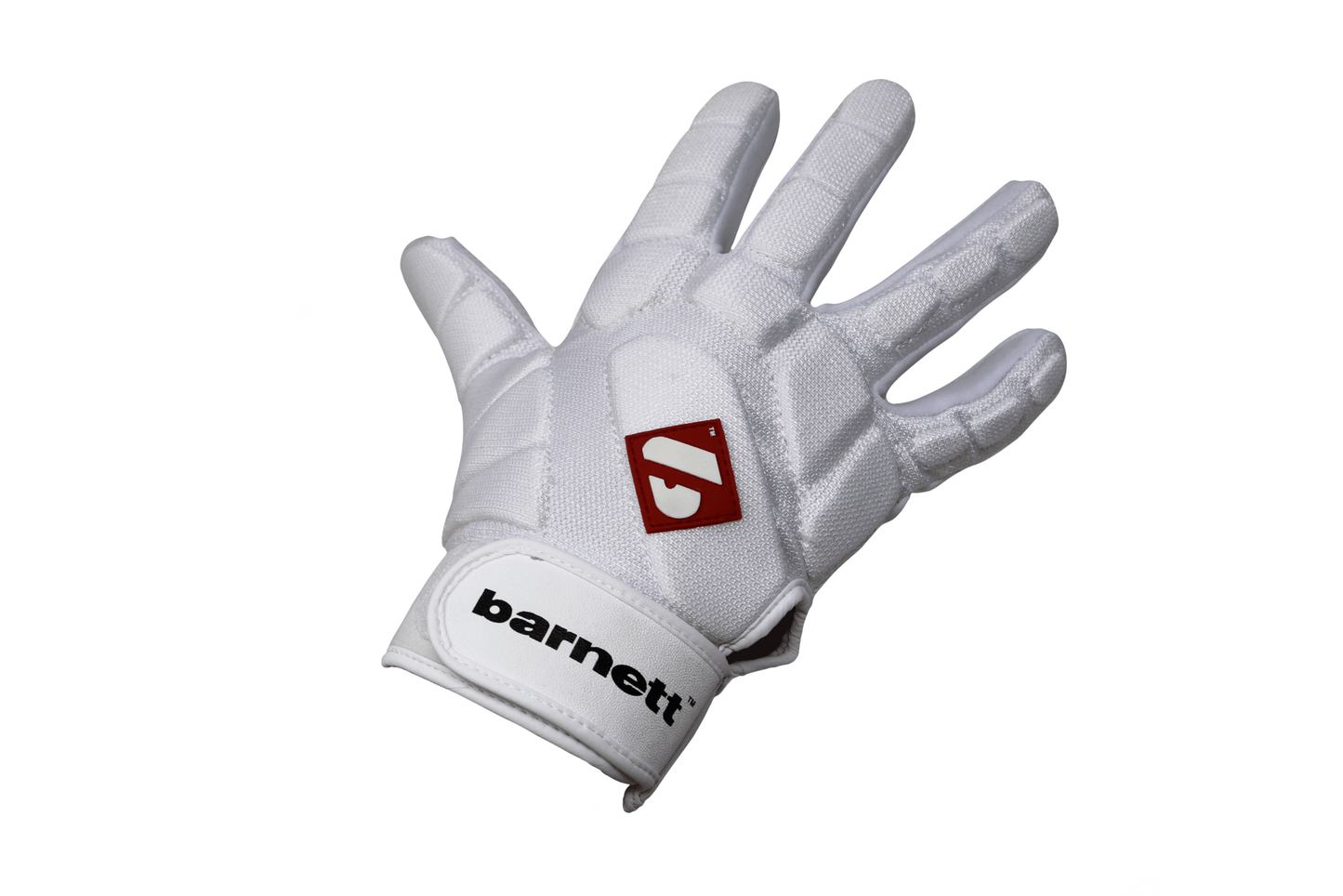 Barnett FKG - 03 High level linebacker football gloves, LB,RB,TE, White - Angler's Pro Tackle & Outdoors