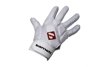 Barnett FKG - 03 High level linebacker football gloves, LB,RB,TE, White - Angler's Pro Tackle & Outdoors