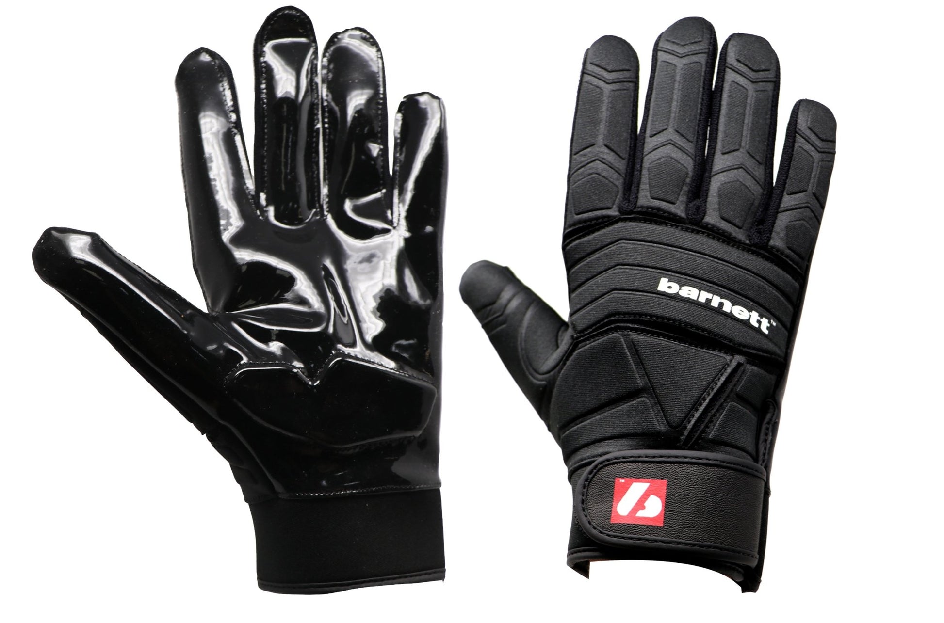 Barnett FLG - 03 Exceptional linemen gloves, OL,DL, Black - Angler's Pro Tackle & Outdoors