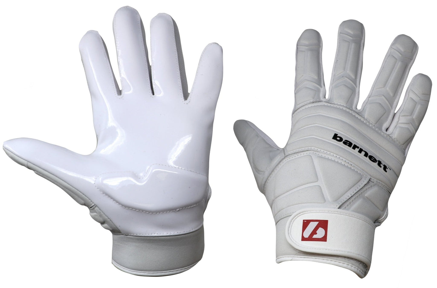 Barnett FLG - 03 Exceptional linemen gloves, OL,DL, White - Angler's Pro Tackle & Outdoors