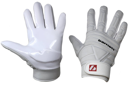 Barnett FLG - 03 Exceptional linemen gloves, OL,DL, White - Angler's Pro Tackle & Outdoors
