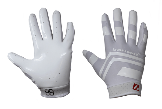 Barnett FRG - 03 Junior receiver football gloves, White - Angler's Pro Tackle & Outdoors
