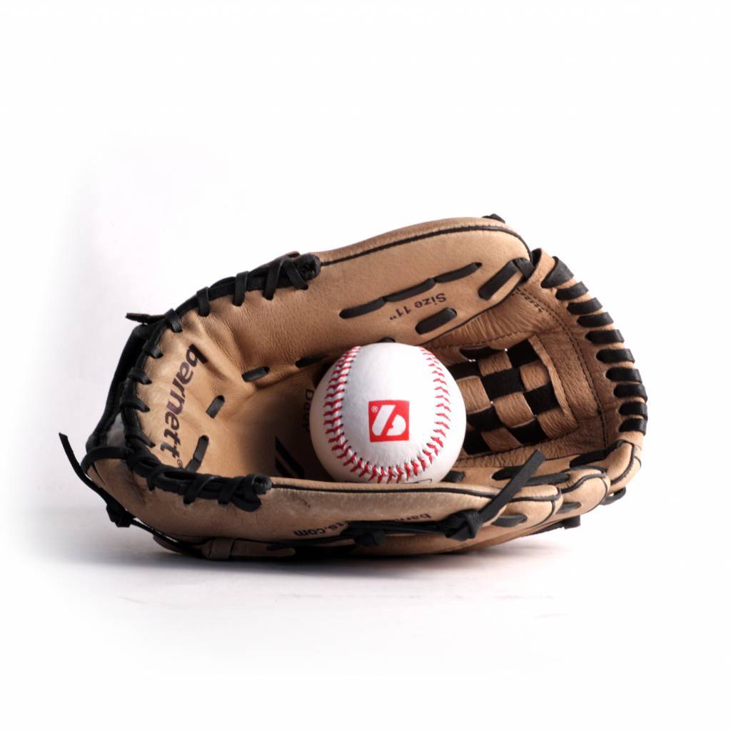 Barnett GBSL - 3 Baseball set, Leather 11" Glove & ball (SL - 110, LL - 1) - Angler's Pro Tackle & Outdoors
