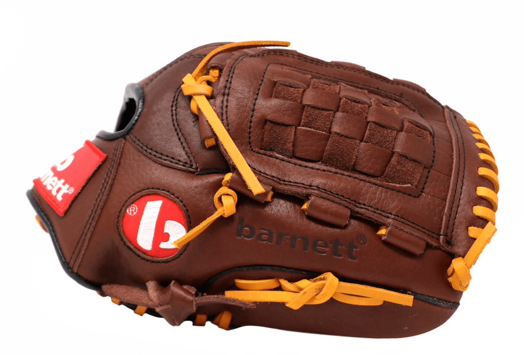 Barnett GL - 120 Competition baseball glove, genuine leather, outfield 12 Brown - Angler's Pro Tackle & Outdoors
