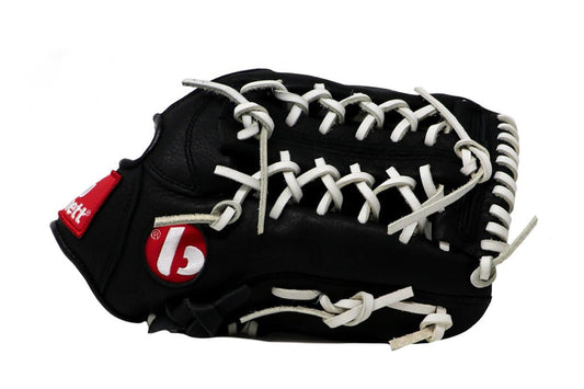 Barnett GL - 125 Competition baseball glove, genuine leather, outfield 12.5, Black - Angler's Pro Tackle & Outdoors
