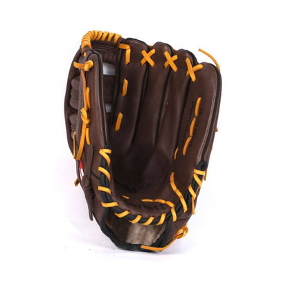 Barnett GL - 127 Competition baseball glove, genuine leather, outfield 12.7, Brown - Angler's Pro Tackle & Outdoors